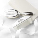 Metal Gifts & Accessories Personalised Gifts For Kids - Silver Plated Baby Brush And Comb Set Treat Gifts