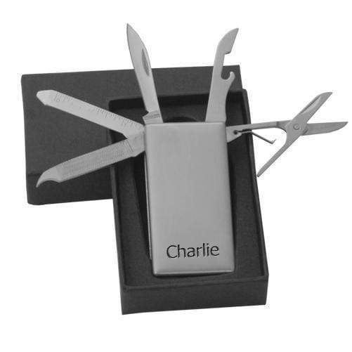 Metal Gifts & Accessories Personalised Gifts Multi Tool Money Clip Treat Gifts