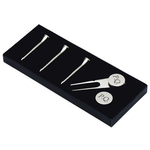 Metal Gifts & Accessories Present Gift Silver Plated Golf Kit Treat Gifts