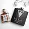 Metal Gifts & Accessories Thank You For Being My Groomsman Personalised Family Gifts  Black Matte Hip Flask Treat Gifts