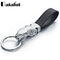 Metal Leopard Head Leather Key Chains Rings Holder For Car Keyrings KeyChains For Man Women High Quality Gift K262--JadeMoghul Inc.