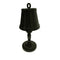Metal Table Lamp with Ring Accent On Top and Round Base, Black, Large-Table & Desk Lamp-Black-Metal-JadeMoghul Inc.