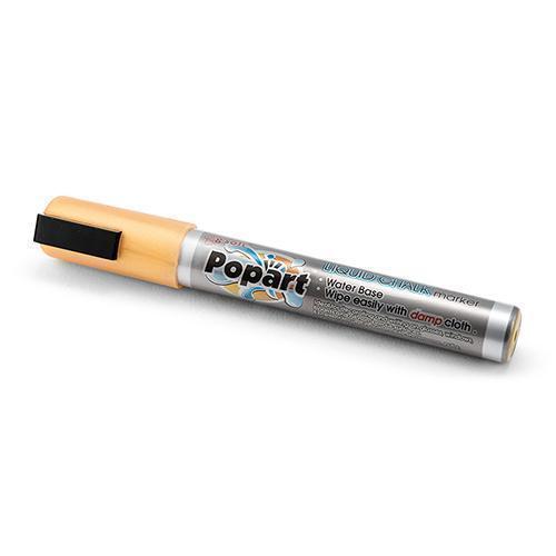 Metallic Gold Liquid Chalk Marker (Pack of 1)-Wedding Reception Accessories-JadeMoghul Inc.