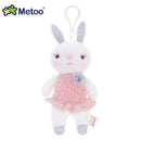 Metoo Doll Stuffed Toys Plush Animals Soft Baby Boy Kids Toys for Children Girls Boys Kawaii Mini Angela Rabbit Pendant Keychain AExp
