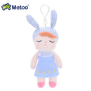 Metoo Doll Stuffed Toys Plush Animals Soft Baby Boy Kids Toys for Children Girls Boys Kawaii Mini Angela Rabbit Pendant Keychain AExp