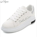 Mhysa 2018 Spring New Designer Wedges Pink Platform Sneakers Women Vulcanize Shoes Tenis Feminino Casual Female Shoes Woman Y07-White-5-JadeMoghul Inc.