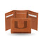 Cool Wallets Miami Hurricanes Embossed Trifold