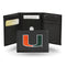 Men's Trifold Wallet Miami Hurricanes Embroidery Trifold