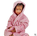 MIANLAIXIANG Free shipping 2017 Fashion Boys&Girls Toweling Robe Children's Coral Velvet Bathrobes Dressing Gown Kids-pink-3T-JadeMoghul Inc.