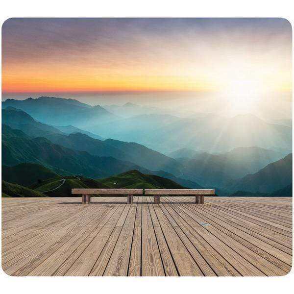 Mice & Mouse Pads Recycled Mouse Pad (Mountain Sunrise) Petra Industries