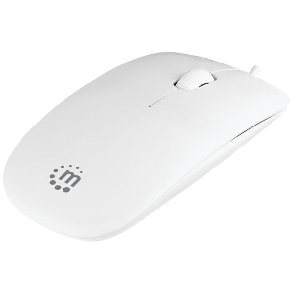 Mice & Mouse Pads Silhouette Optical Mouse (White) Petra Industries
