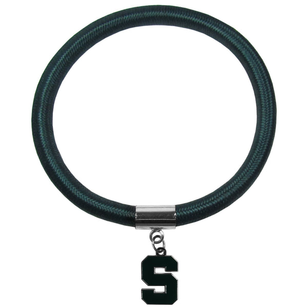 Michigan St. Spartans Color Cord Bracelet-Jewelry & Accessories-JadeMoghul Inc.