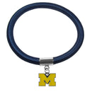 Michigan Wolverines Color Cord Bracelet-Jewelry & Accessories-JadeMoghul Inc.