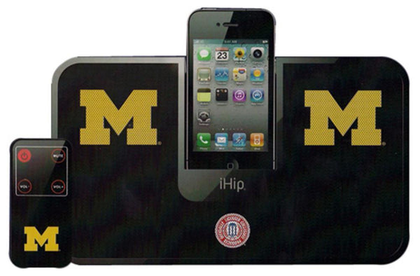 Michigan Wolverines Idock With Remote-LICENSED NOVELTIES-JadeMoghul Inc.