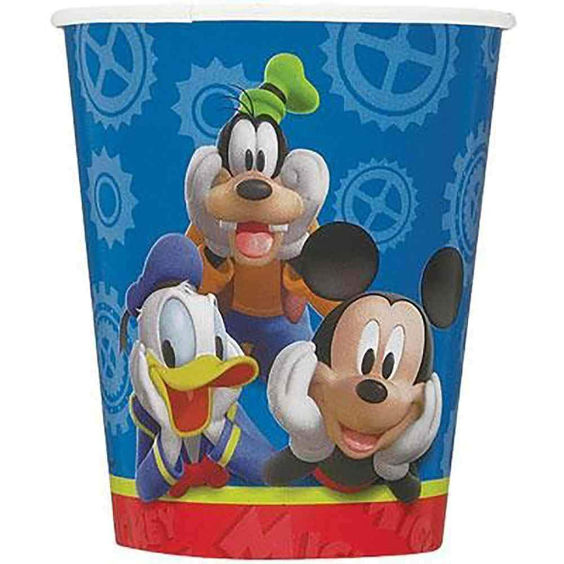 Mickey Mouse Clubhouse 9 oz Paper Cups [8 Per Package]-Toys-JadeMoghul Inc.