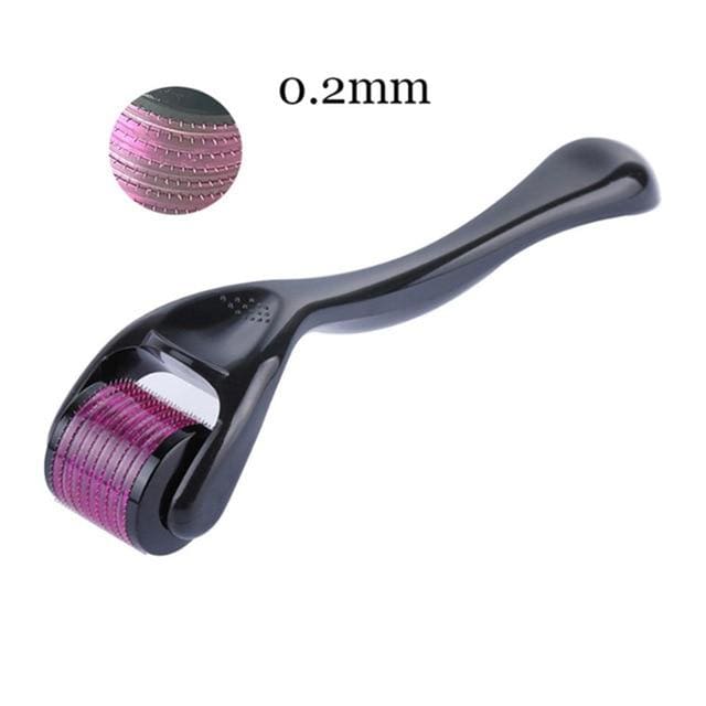 Micro Needle Roller Derma Roller Dermaroller Titanium Hair Regrowth Beard Growth Anti Hair Loss Treatment Thinning Hair Receding AExp