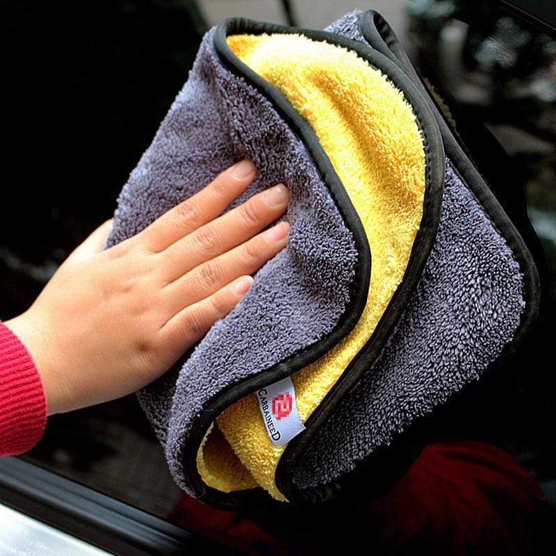 Microfiber Auto Wash Towel Car Cleaning Drying Cloth Hemming Car Care Cloth Detailing Car Wash Towel 30x30/40/60CM JadeMoghul Inc. 