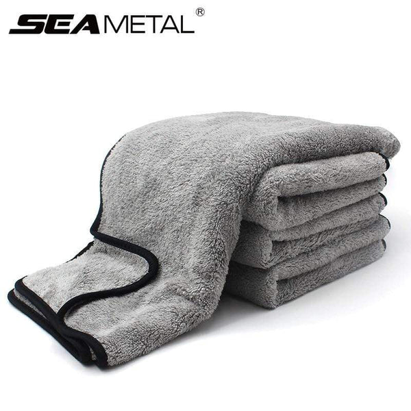 Microfiber Towel Car Wash Cloth Auto Cleaning Door Window Care Thick Strong Water Absorption For Car Home Automobile Accessories JadeMoghul Inc. 