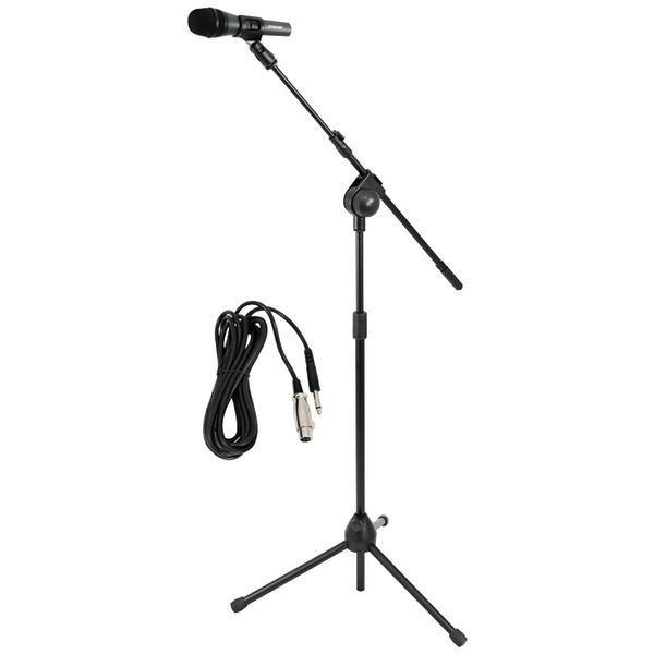 Microphone & Tripod Stand with Extending Boom & Microphone Cable Package-Microphones & Accessories-JadeMoghul Inc.