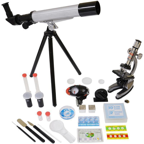 MICROSCOPE & TELESCOPE SET WITH-Learning Materials-JadeMoghul Inc.