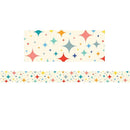 MIDCENTURY MOD RETRO STARS BORDER-Learning Materials-JadeMoghul Inc.