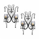 Candle Sconces Midnight Elegance Wall Sconces