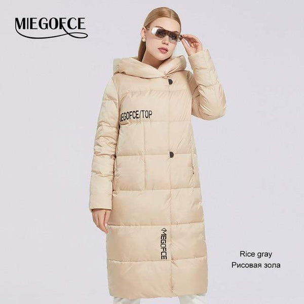 MIEGOFCE 2020 New Winter Women's Cotton Jacket Long Coat Thick New Clothes Parka Women Coat Jacket For Winter Women Cotton JadeMoghul Inc. 