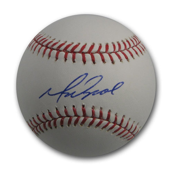 Mike Napoli Autographed MLB Baseballl.-AUTO BASEBALL MEMORABILIA-JadeMoghul Inc.