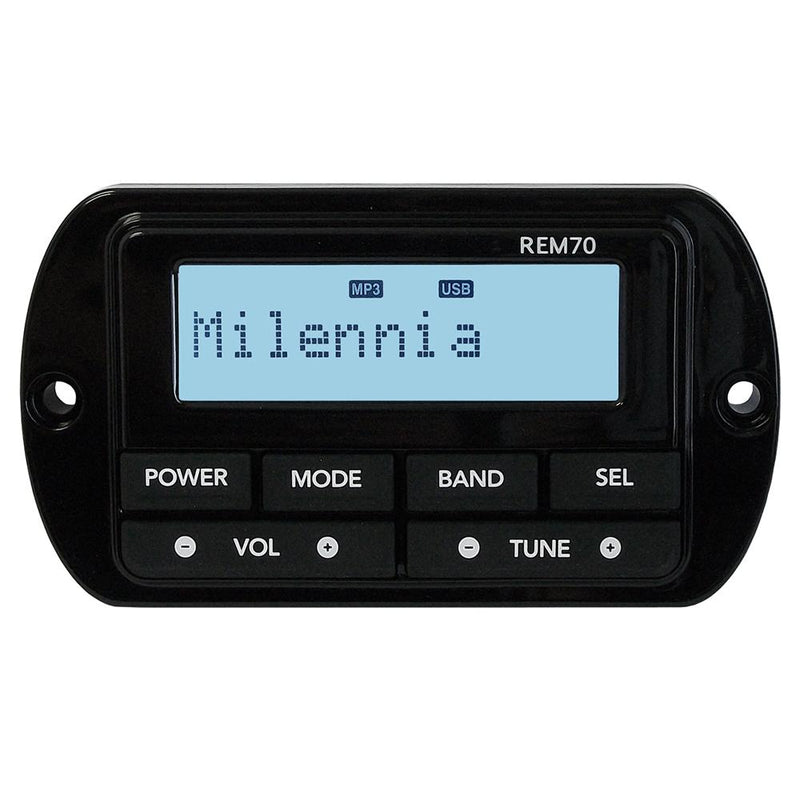 Milennia REM70 Wired Remote [MILREM70]-Stereo Remotes-JadeMoghul Inc.