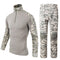 Military Combat Uniform Shirt + Pants Elbow Knee Pads Military Camouflage Suit-Military-S-ACU-JadeMoghul Inc.