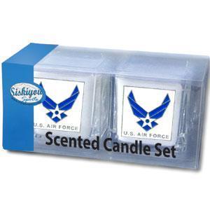 Military, Patriotic & Firefighter - Air Force Candle Set-Home & Office,Candles,Candle Sets,Military, Patriotic & Firefighter Candle Sets-JadeMoghul Inc.