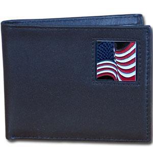 Military, Patriotic & Firefighter - Bi-fold Wallet - American Flag-Missing-JadeMoghul Inc.