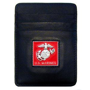Military, Patriotic & Firefighter - Marines Money Clip Cardholder-Missing-JadeMoghul Inc.