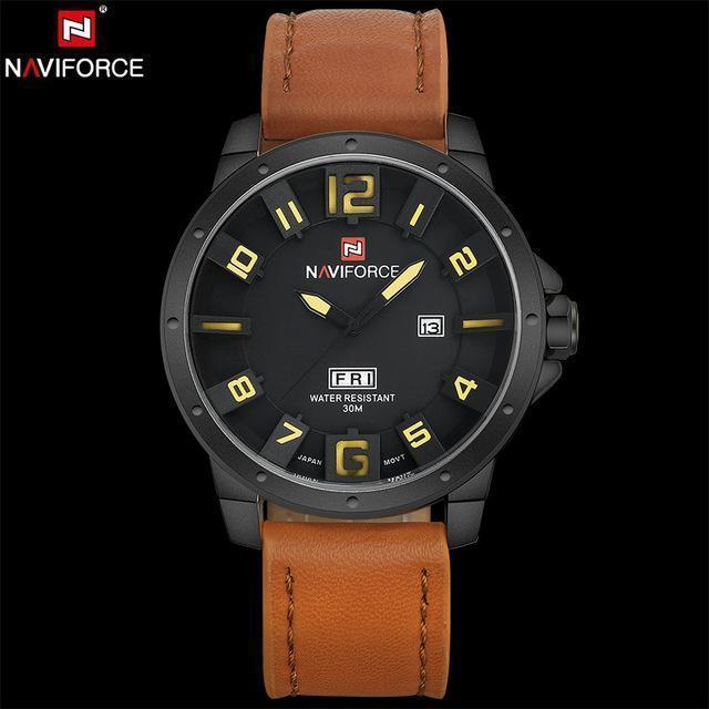 Military Quartz Watch For Men / Analog 3D Dial Waterproof Wristwatch-BYBN-JadeMoghul Inc.