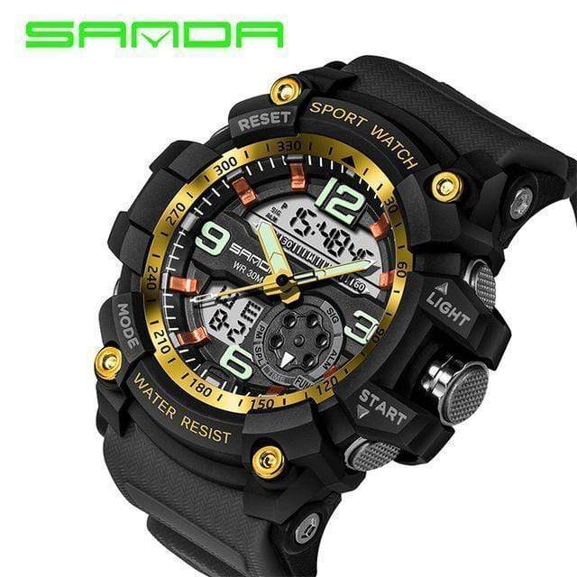 Military Sport Watch - LED Digital Watch