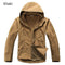 Military Tactical Men Jacket Shark Skin Soft Shell Waterproof And Windproof-Khaki-S-JadeMoghul Inc.