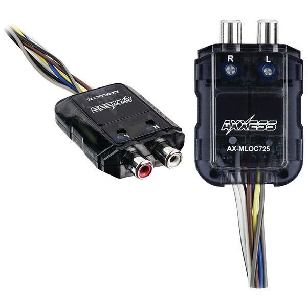 Mini 2-Channel Line-Output Converter (150 Watts)-Installation & Hook-Up Accessories-JadeMoghul Inc.