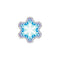 MINI ACCENTS SNOWFLAKE 36/PK 3IN-Learning Materials-JadeMoghul Inc.