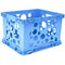 MINI CRATE SCHOOL BLUE-Supplies-JadeMoghul Inc.