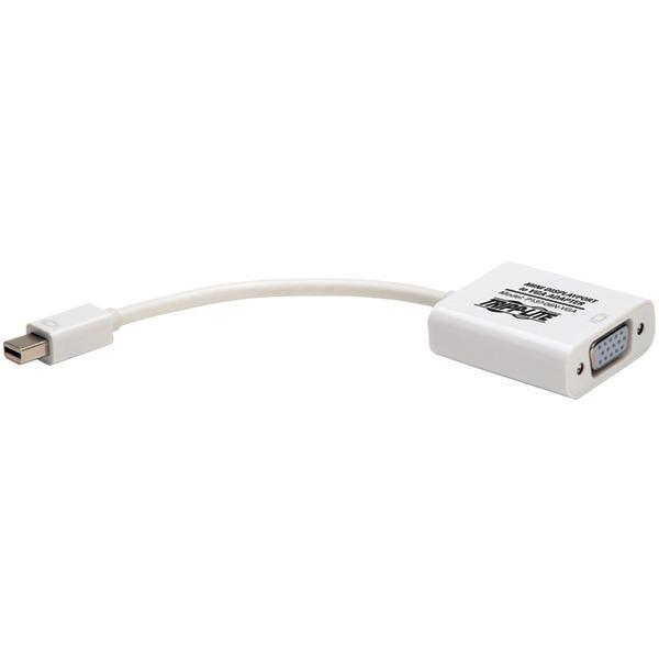 Mini DisplayPort(TM) to VGA Adapter Video Converter for Mac(R)/PC, 6"-MacBook Accessories-JadeMoghul Inc.