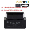 Mini ELM327 V1.5 Bluetooth ELM 327 V1.5 PIC18F25K80 obd2 Scanner Adapter OBD 2 OBD2 Car Diagnostic Auto Tool ODB2 Code Reader AExp