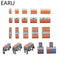 Mini Fast Wire Cable Connectors Universal Compact Conductor Spring Splicing Wiring Connector Push-in Terminal Block SPL-2/3 LED JadeMoghul Inc. 