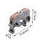 Mini Fast Wire Cable Connectors Universal Compact Conductor Spring Splicing Wiring Connector Push-in Terminal Block SPL-2/3 LED JadeMoghul Inc. 