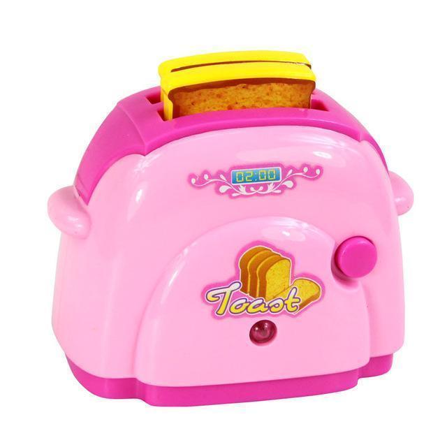 Mini Kitchen And Home Appliances Toys With Light & Sound-Bread machine-JadeMoghul Inc.
