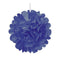 Mini Paper Pom Pom - Cobalt Blue (Pack of 1)-Wedding Reception Decorations-JadeMoghul Inc.