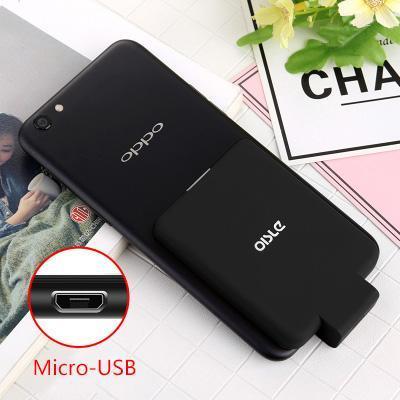 Mini Power Bank Case Ultra-thin Portable External Backup Battery Charger Case For iPhone X XS Samsung S8 Xiaomi 8 Huawei P20-MICRO-USB BLACK-China-JadeMoghul Inc.