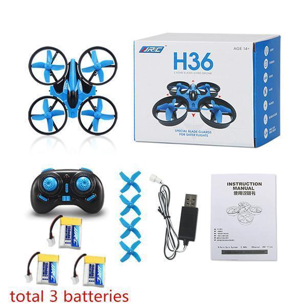 Mini Remote Control Drone Quadcopter Toy-Blue-JadeMoghul Inc.