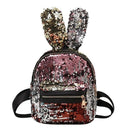Mini Sequins Backpack Cute Rabbit Ears Shoulder Bag For Women Girls Travel Bag Bling Shiny Backpack Mochila Feminina Escolar New-L Colorful 2-JadeMoghul Inc.