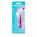 Mini Slant Tweezer - Flamingo Pink - -Make Up-JadeMoghul Inc.