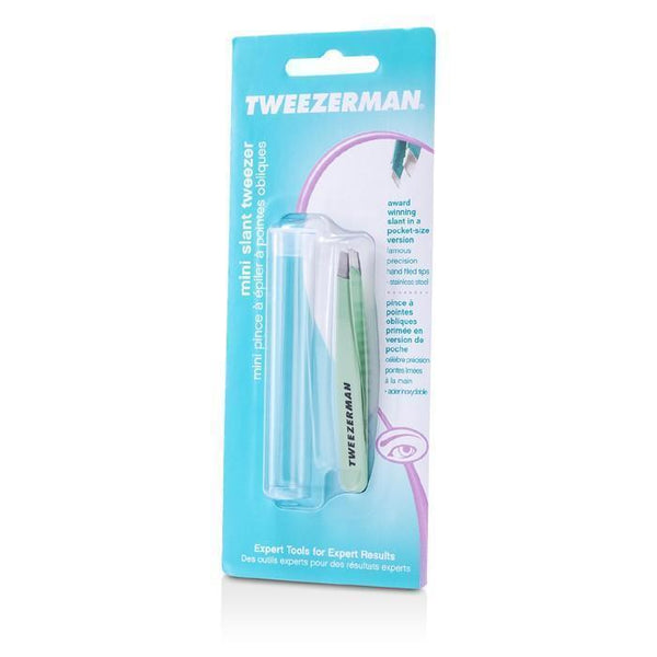 Mini Slant Tweezer - Green Tea - -Make Up-JadeMoghul Inc.